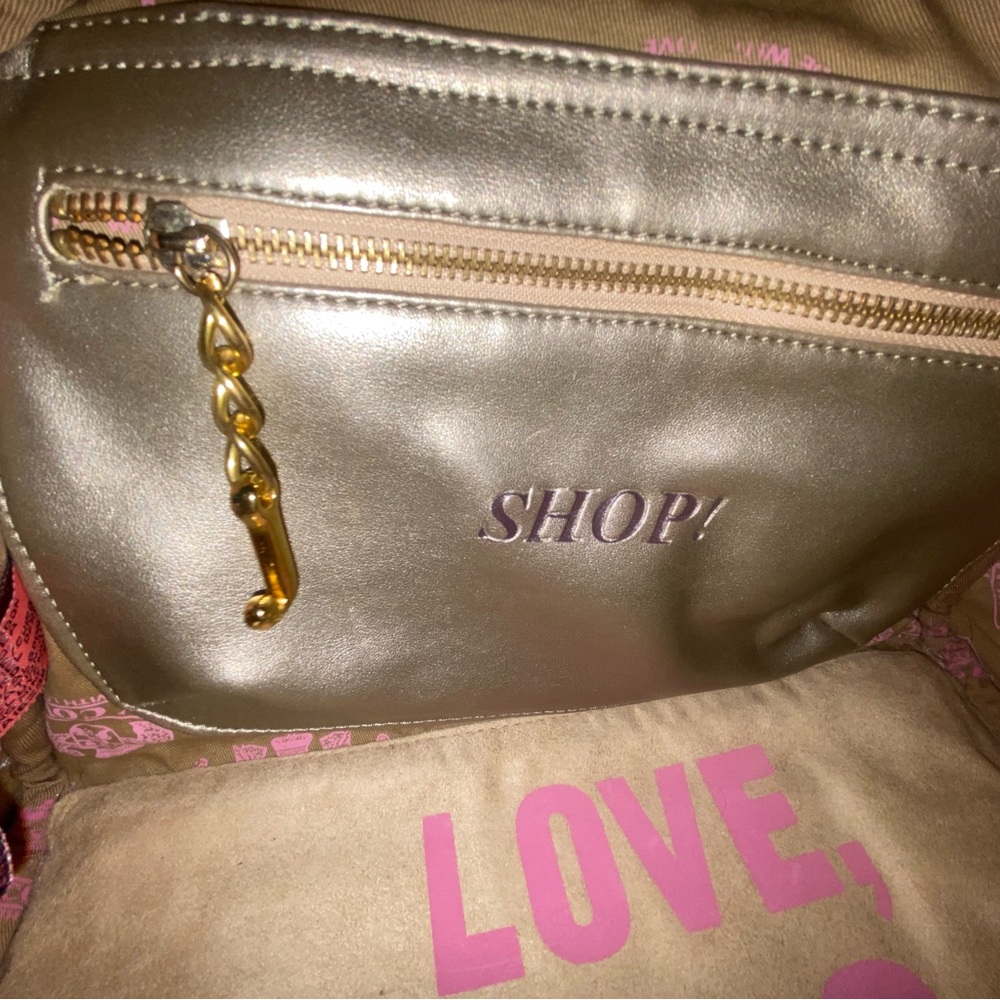 RARE Vintage Juicy Couture Pink Bowler Bag